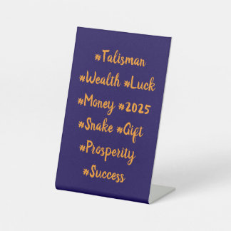 #Talisman #Wealth #Luck #Money #2025 #Snake #Gift Sockelschild