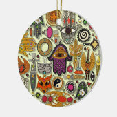 Talismane Honigmelone Keramik Ornament (Links)