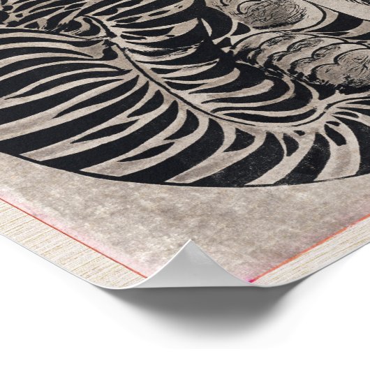 Talismanic Tiger Poster (Ecke)