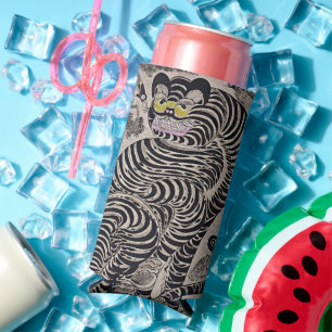 Talismanic Tiger Vintag japanische Kunst Selters Dosenkühler