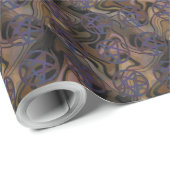 Talismanische Elemente des Ether Geschenkpapier (Rolleneckpunkt)