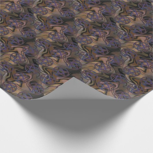 Talismanische Elemente des Ether Geschenkpapier (Ecke)