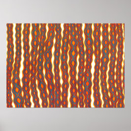 Talismanischer Schwermetall-Traumschutz Poster