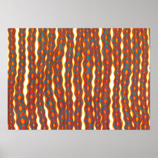 Talismanischer Schwermetall-Traumschutz Poster