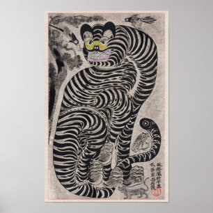 Talismanischer Tiger Poster