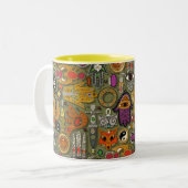 Talismans-Moos Zweifarbige Tasse (Vorderseite Links)