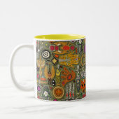 Talismans-Moos Zweifarbige Tasse (Links)