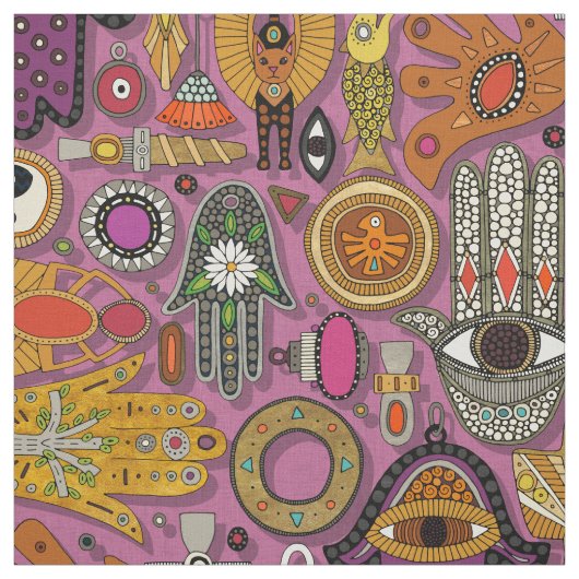 TALISMANS peony Fabric Stoff (Muster)