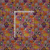 TALISMANS peony Fabric Stoff (Kachel)