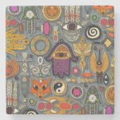 TALISMANS Schiefer Untersetzer (Vorderseite)