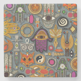 TALISMANS Schiefer Untersetzer