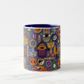 Talismans violett zweifarbige tasse (Mittel)