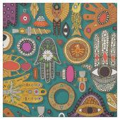 TALISMANS Viridigrün Stoff (Muster)