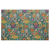 TALISMANS Viridigrün Stoff (Fat Quarter (45,7 x 55,9 cm))