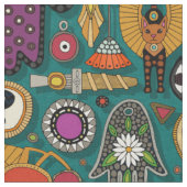 TALISMANS Viridigrün Stoff (Nahaufnahme)