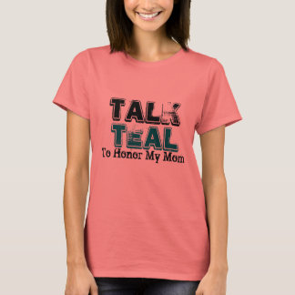 Talk Aquamarines Ovarialkarzinom Für Mama Tshirt