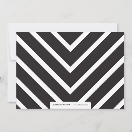 Talk Bubbles Wedding Save the Date Cards (Rückseite)