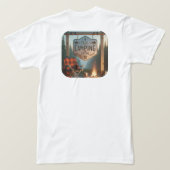 Talk Camping to Me – Campfire Vibes Shirt (Design Rückseite)