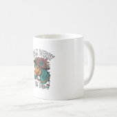 Talk Derby Pferd Vintage Gravur Design Kaffeetasse (VorderseiteRechts)