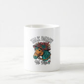 Talk Derby Pferd Vintage Gravur Design Kaffeetasse (Mittel)