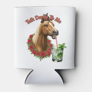 Talk Derby To Me Getränkekühler, Koozie Dosenkühler