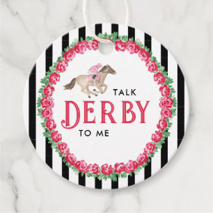 Talk Derby to Me Pferderennen Derby Brauseuse Geschenkanhänger