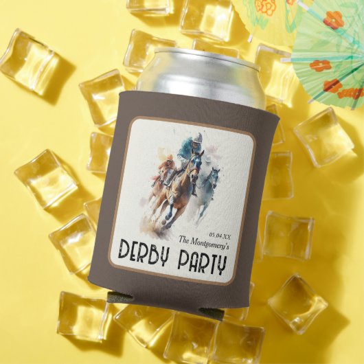 Talk Derby to Me Racehorse Brown Dosenkühler (In Situ Sommer)