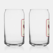 Talk Derby to Me Racehorse Red Dosenglas (Rechts)