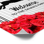 Talk Derby to Me Racehorse Welcome Poster (Ecke)