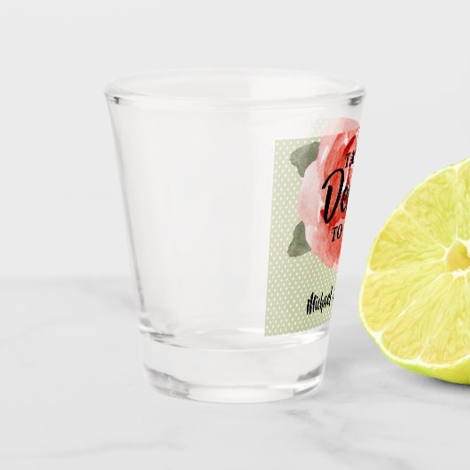 Talk Derby to Me Shot Glass Schnapsglas (Links)