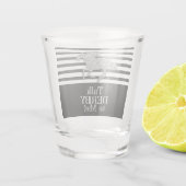 Talk Derby zu Me Silver Racehorse Schnapsglas (Rückseite)