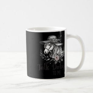 Talk Derby zu mir Blumenpferde Rennen Sonnige Pfer Kaffeetasse