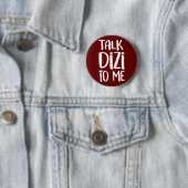 Talk Dizi Bold Maroon Button (Beispiel)