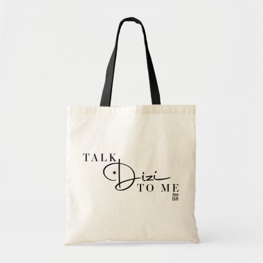 Talk Dizi Script Black Basic Tasche (Vorne)