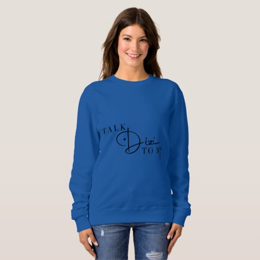 Talk Dizi Script Sweatshirt (Vorne ganz)