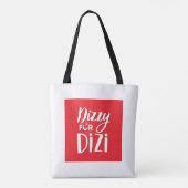 Talk Dizi Script White Tasche (Rückseite)