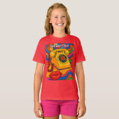 Talk Don't Text Retro Landline Telefon Red T - Shi T-Shirt (Vorne ganz)