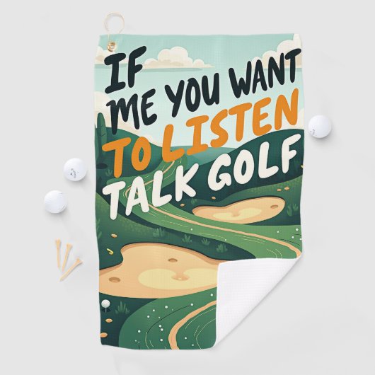 Talk Golf Golfhandtuch (Insitu)