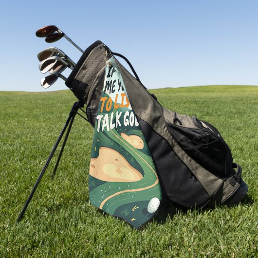 Talk Golf Golfhandtuch (Gras)