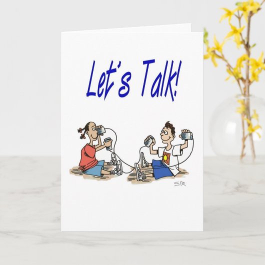 Talk-Karte des lassend Karte (Gelbe Blume)