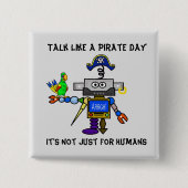 "Talk Like A Pirat Day" Button (Vorderseite)