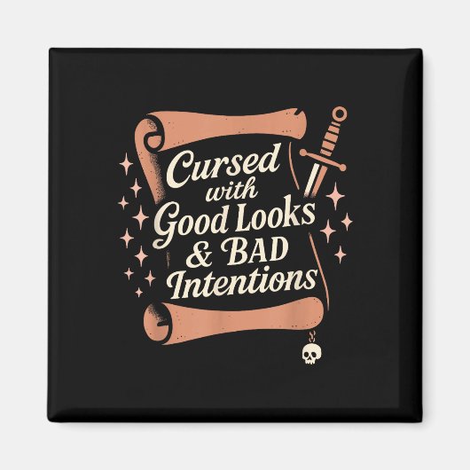 Talk like a pirate day funny crew gift office look magnet (Vorne)