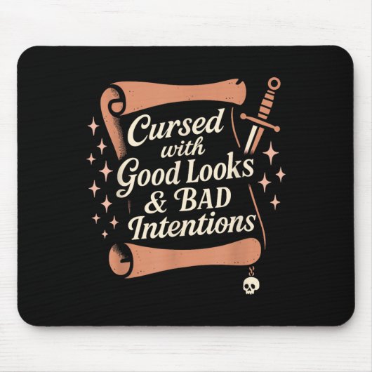 Talk like a pirate day funny crew gift office look mousepad (Vorne)
