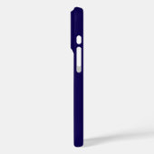 TALK Logo DBlue Case-Mate iPhone Hülle (Rückseite / Links)