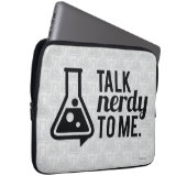 Talk Nerdy Laptopschutzhülle (Vorne Rechts)