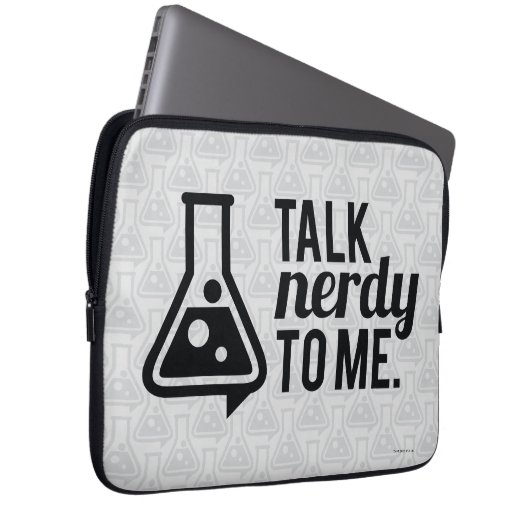 Talk Nerdy Laptopschutzhülle (Vorne Rechts)