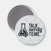 Talk Nerdy Magnet (Vorderseite/Rückseite)