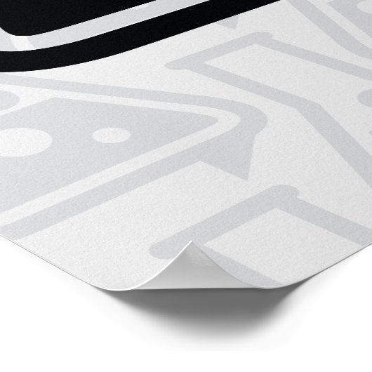 Talk Nerdy Poster (Ecke)