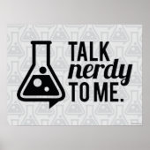 Talk Nerdy Poster (Vorne)