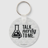 Talk Nerdy Schlüsselanhänger (Vorderseite)